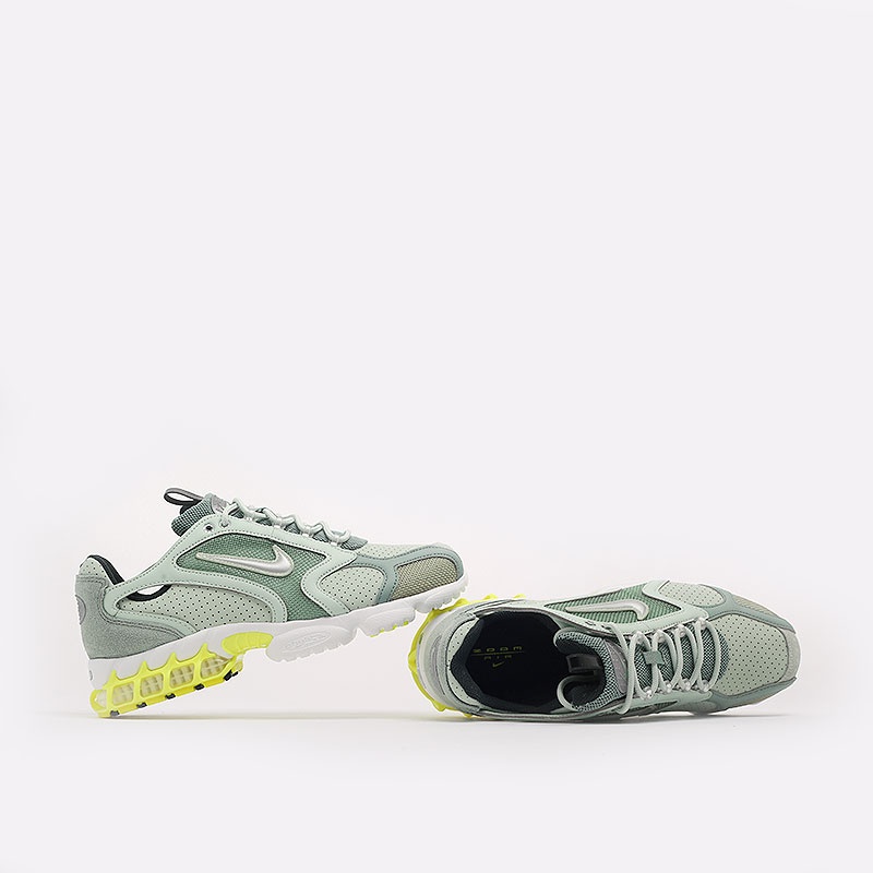 мужские зеленые кроссовки Nike Air Zoom Spiridon Cage 2 CW5376-301 - цена, описание, фото 3